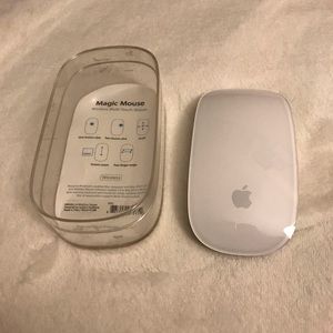 Apple - Magic Wireless Laser Mouse - White